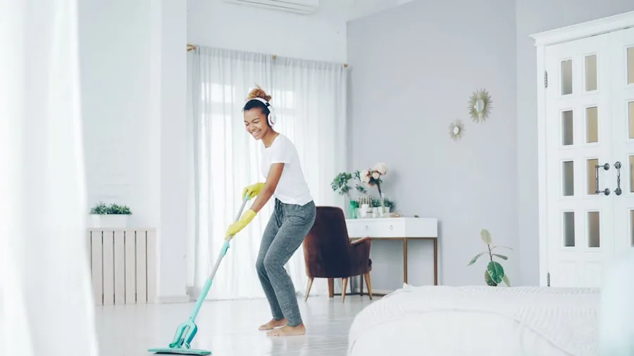 Cleaning before home sale