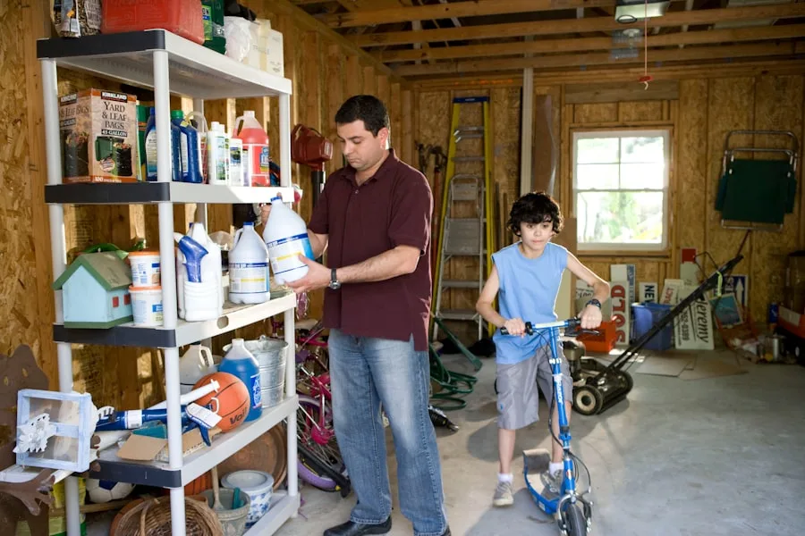 Photo cleaning after craftsmen