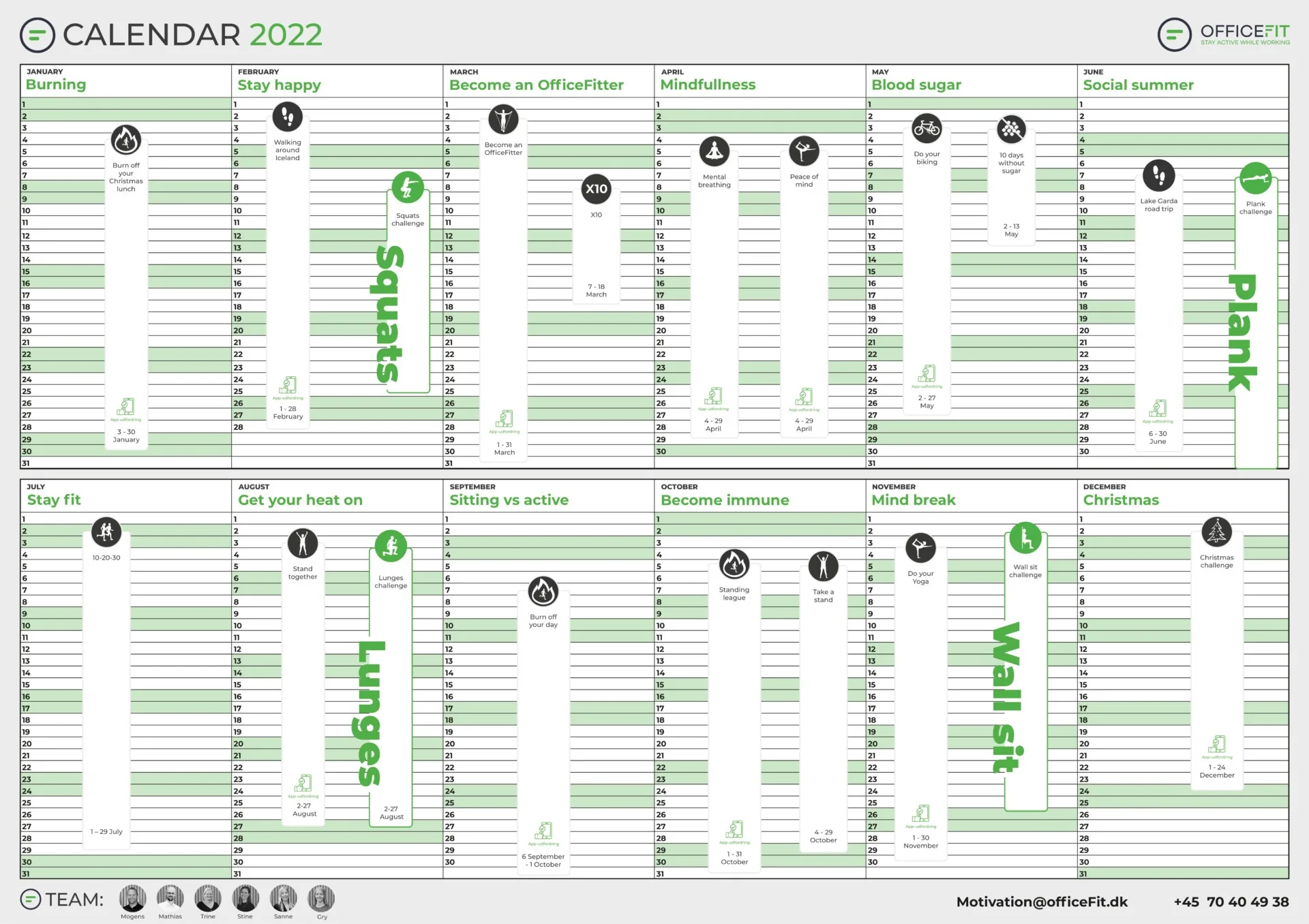 officefit kalender 2022 1